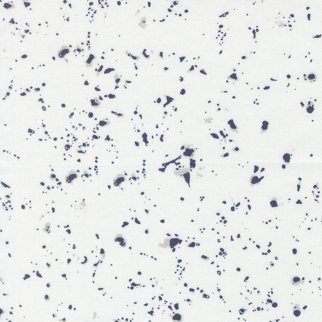 For My Boys Henry Splatter Cream Navy