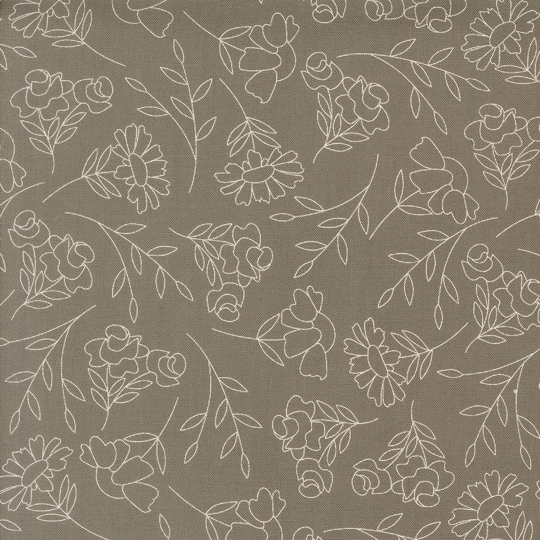 Abloom Floral Sketch Slate