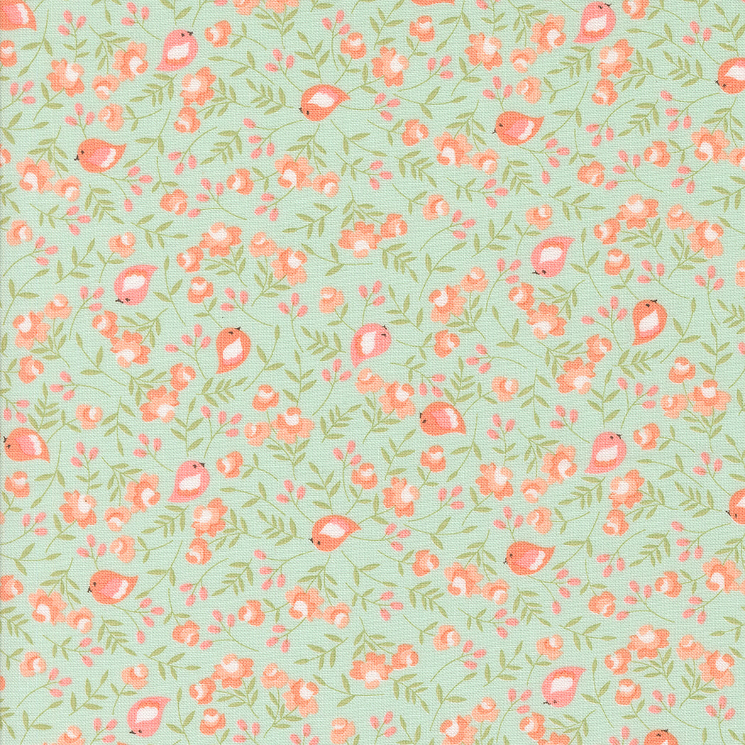 Abloom Songbird Floral Robins Egg