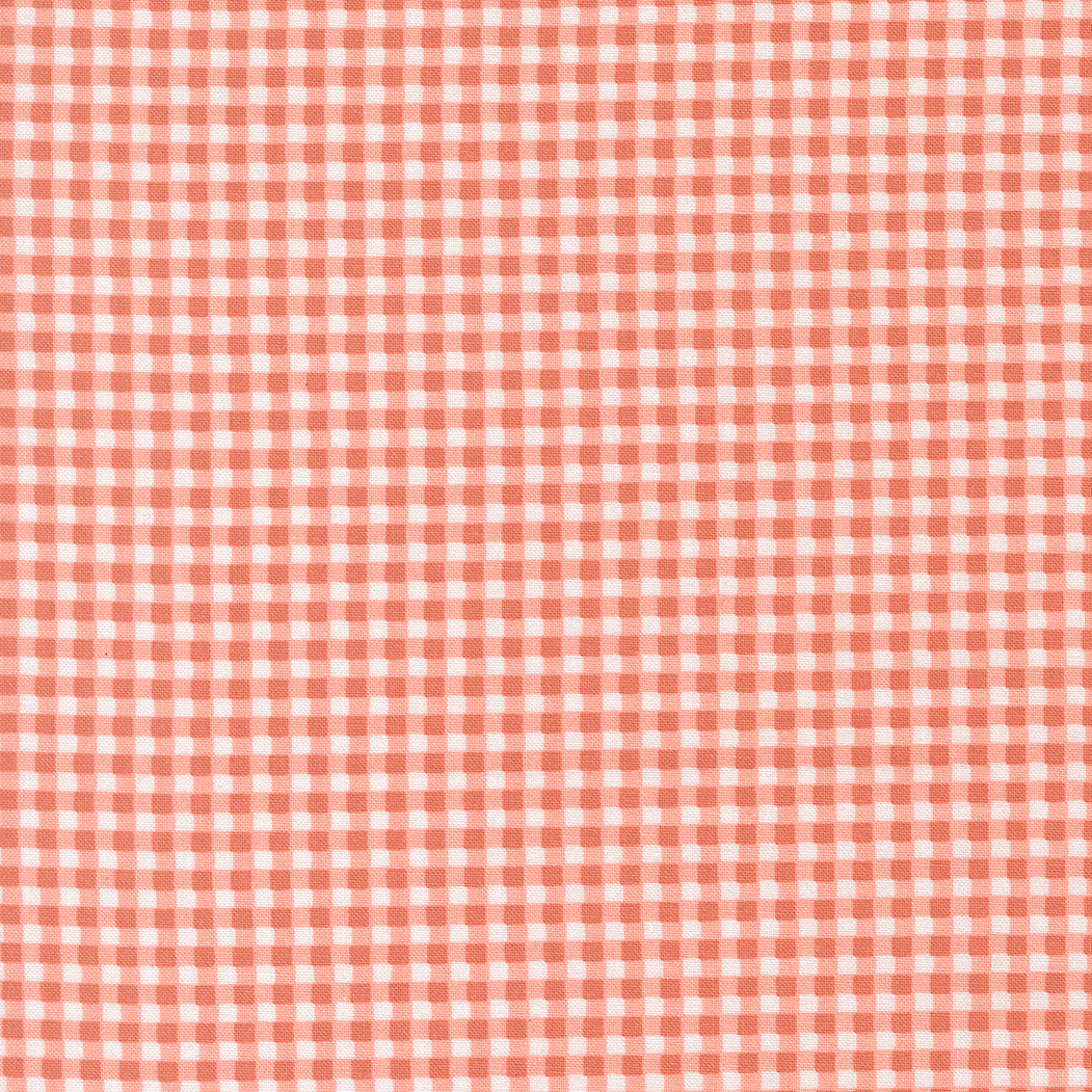 Sunbonnet Gingham Coral