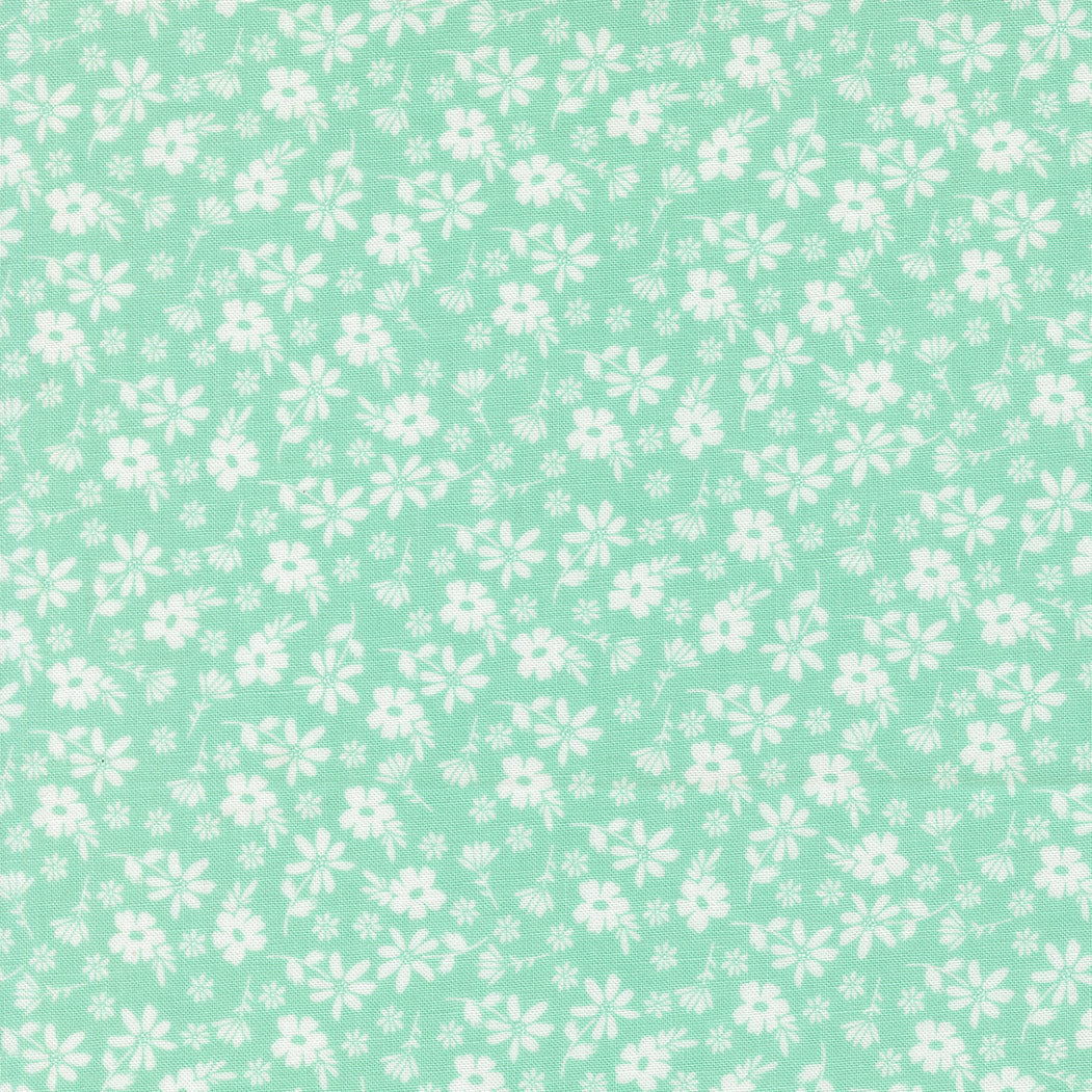 Delightfully Yours Blossom Floral Aqua