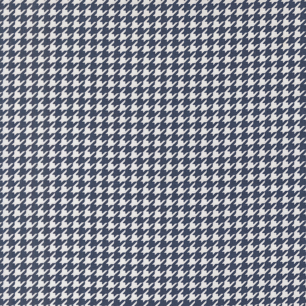 Delightfully Yours Houndstooth Navy