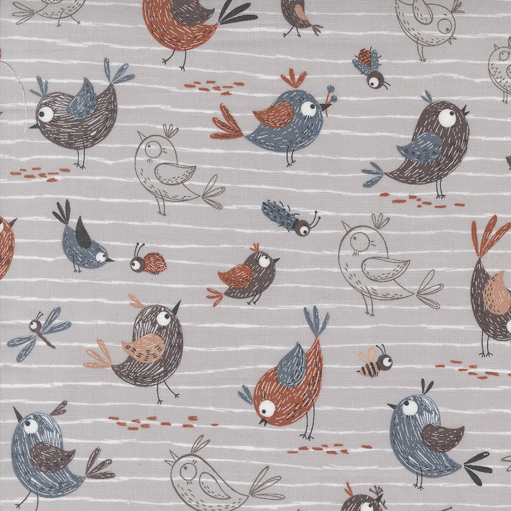Chirp Friends Light Grey