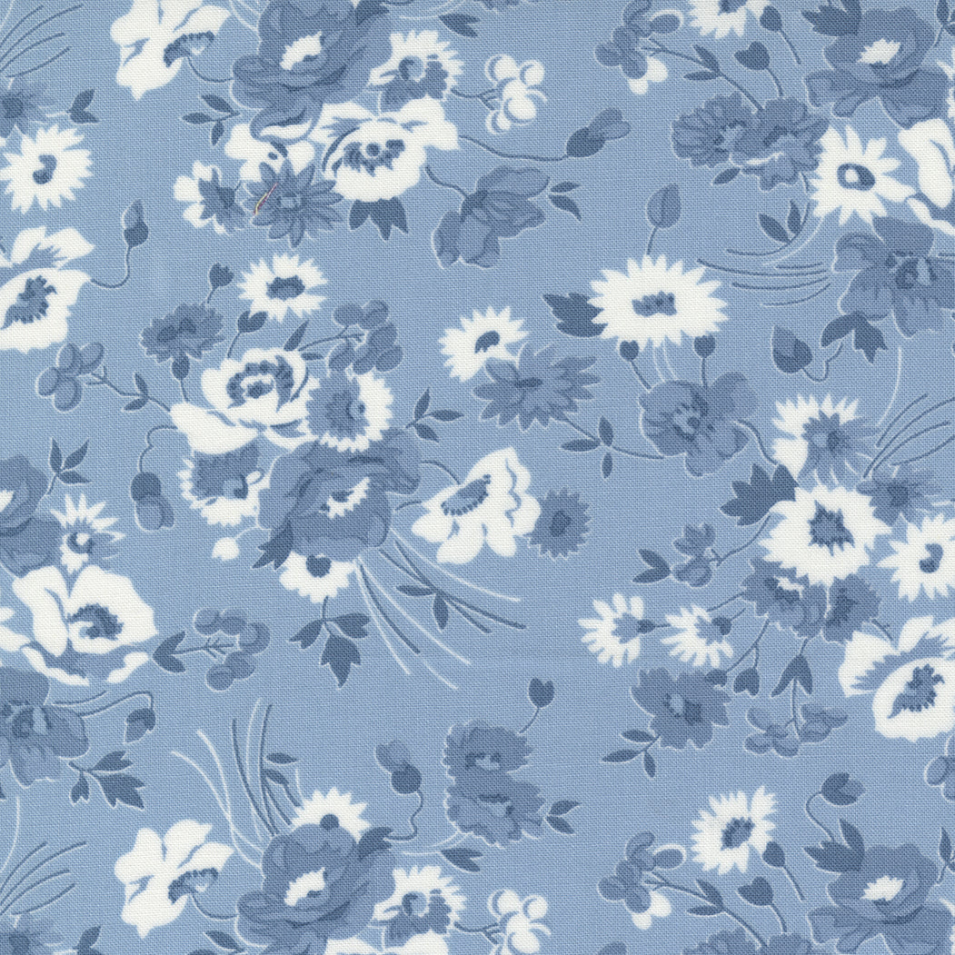 Nantucket Summer Somerset Floral Light Blue