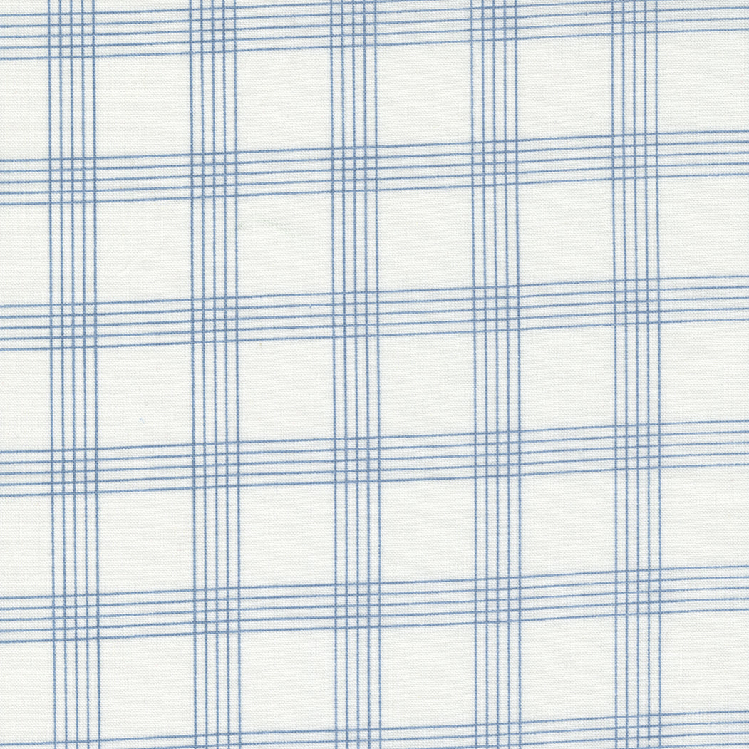 Nantucket Summer Plaid Cream Blue
