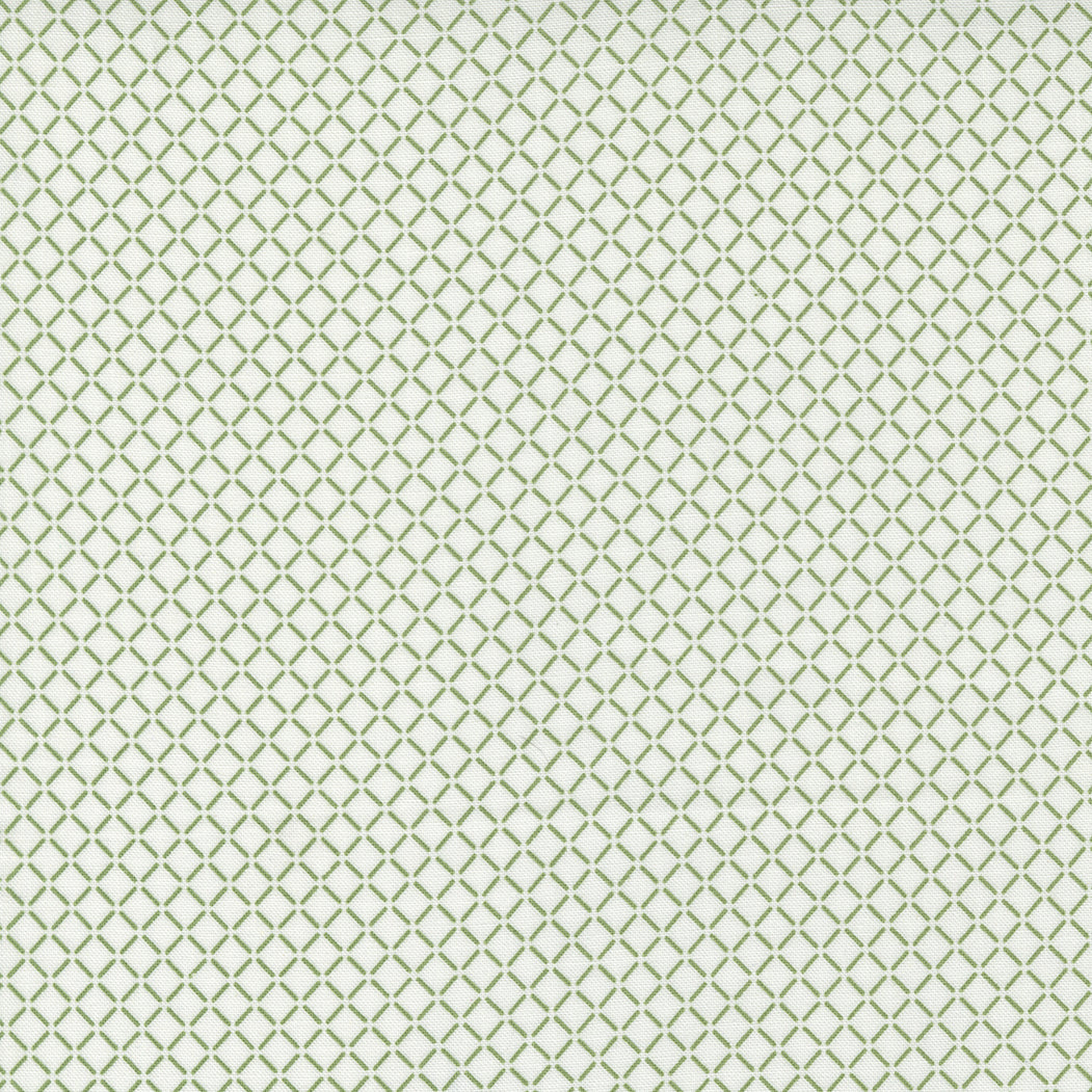 Nantucket Summer Sail Check Cream Grass