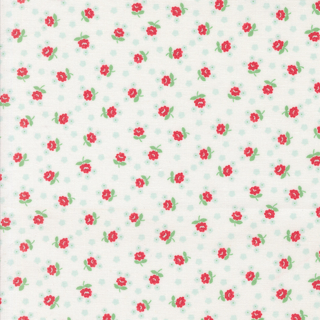 Summertime Fairground Floral Cream