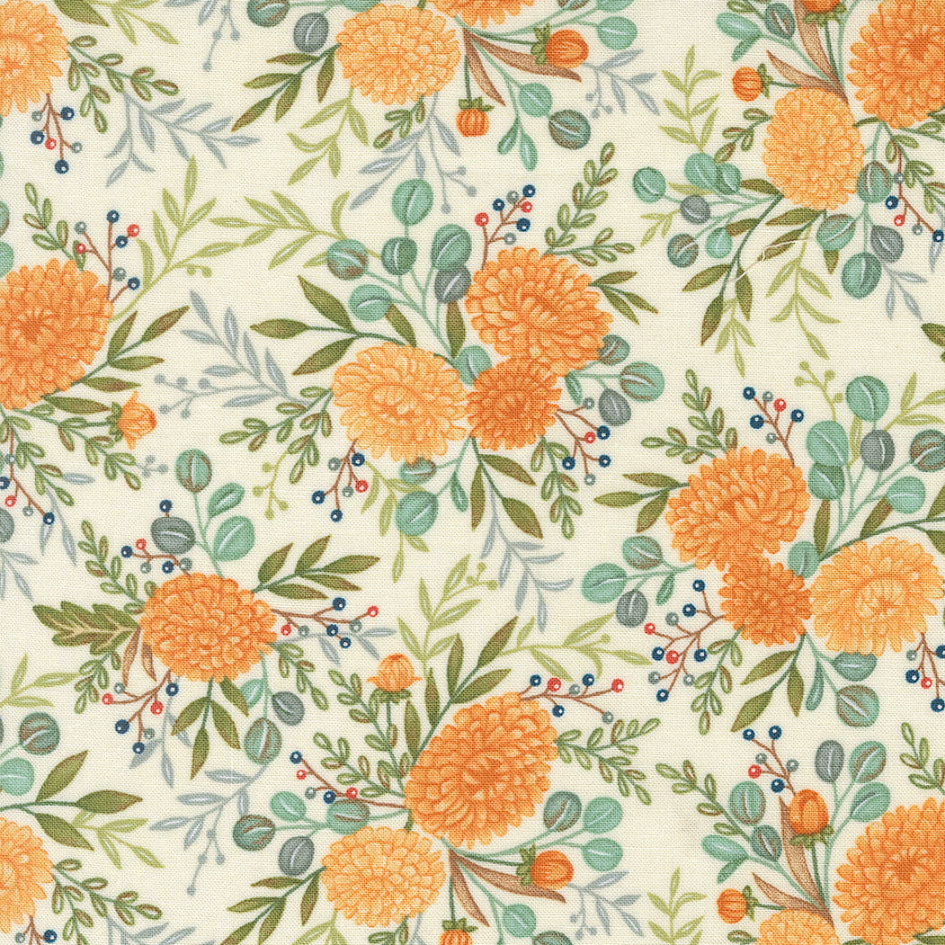 I Love Fall Most of All Fall Florals Warm White