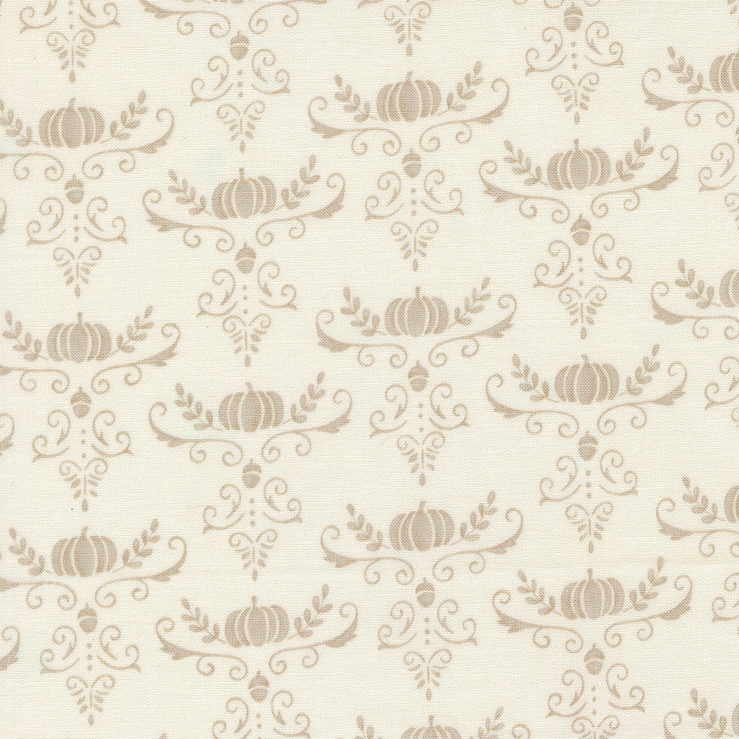 I Love Fall Most of All Damask Warm White