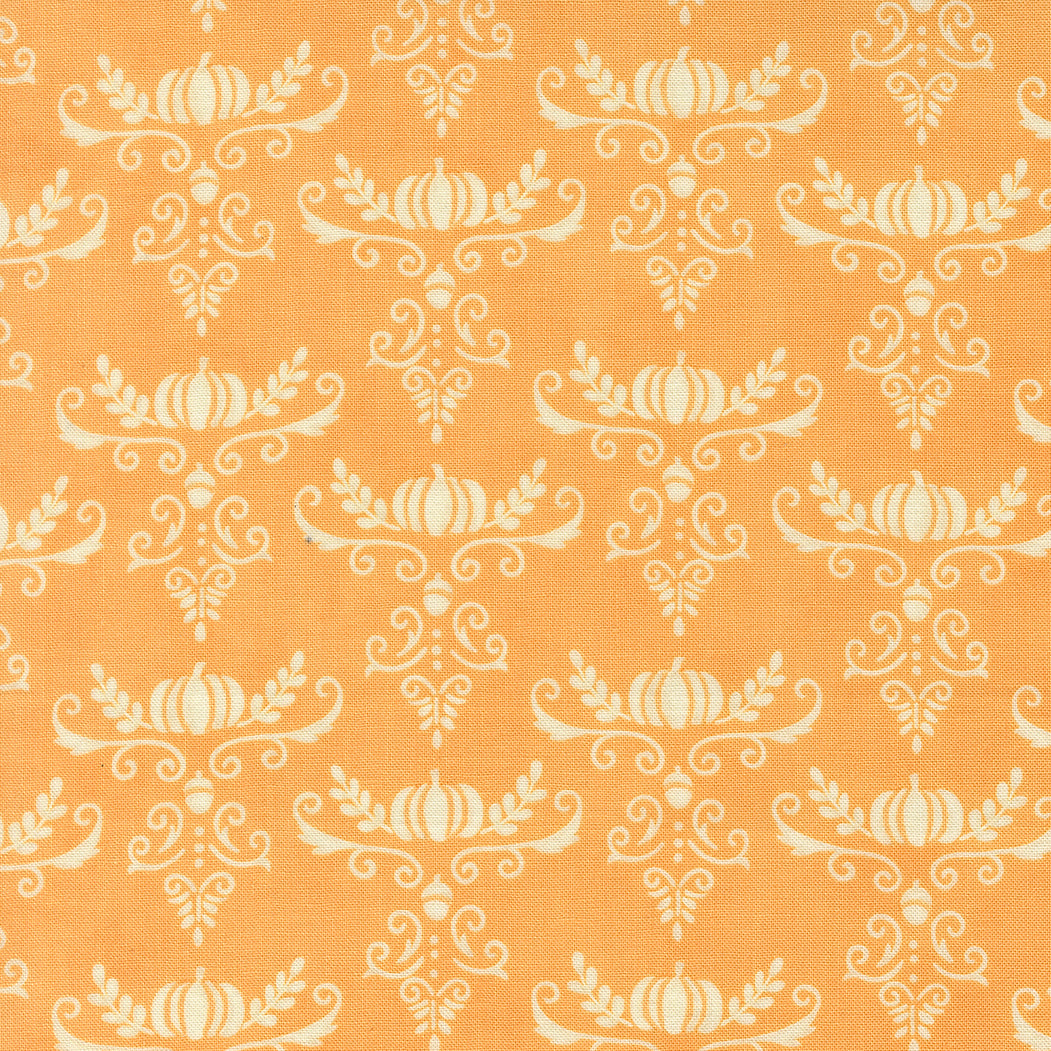 I Love Fall Most of All Damask Light Pumpkin