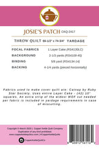 Load image into Gallery viewer, Josie's Patch Quilt Pattern
