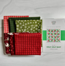 Load image into Gallery viewer, Holly Jolly Quilt Kit - Red
