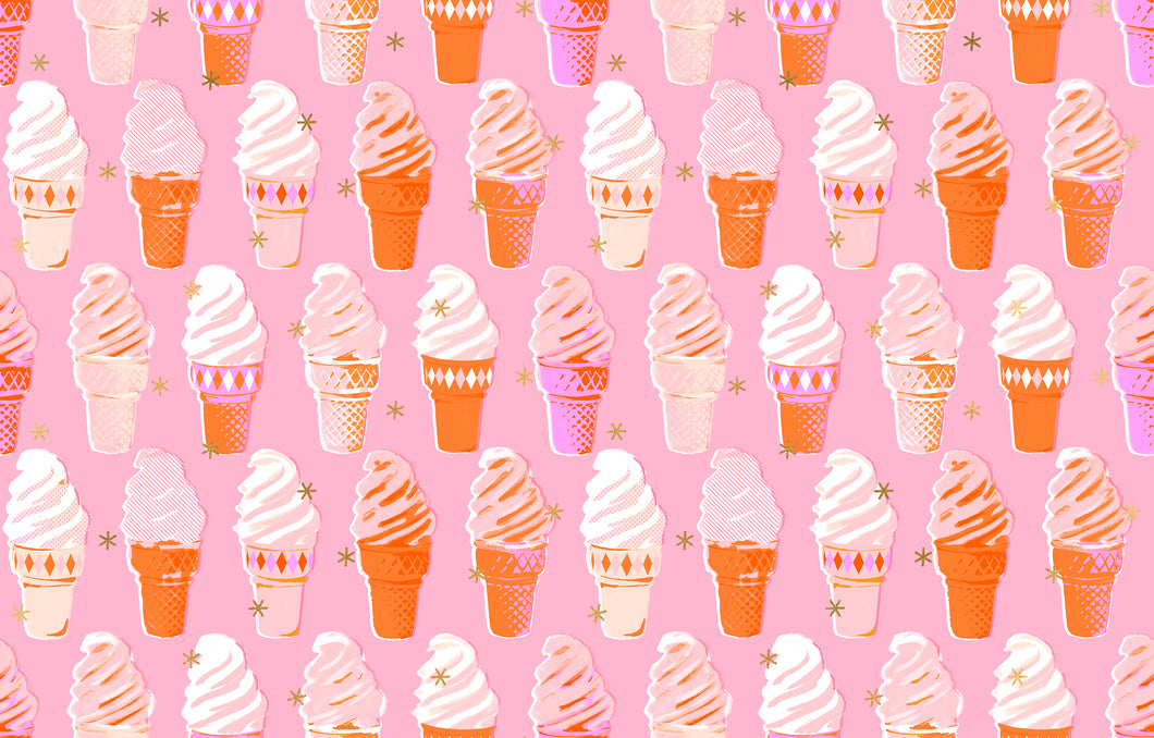 Best Day Ever Ice Cream Metallic Posy