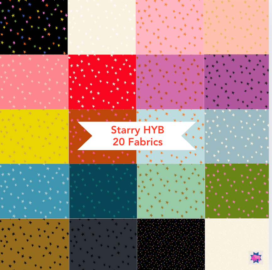 Starry New Curated Half Yard Bundle