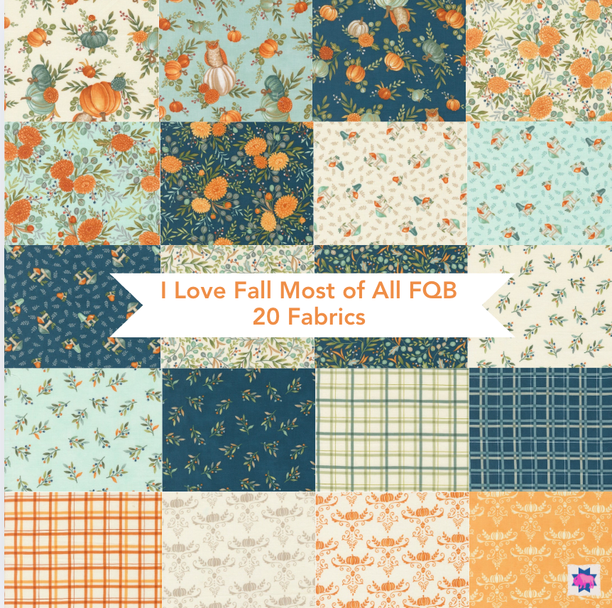 I Love Fall Most of All Curated Fat Quarter Bundle