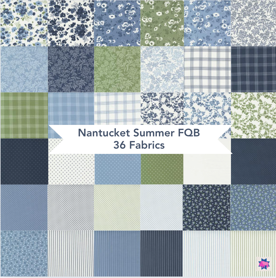 Nantucket Summer Curated Fat Quarter Bundle