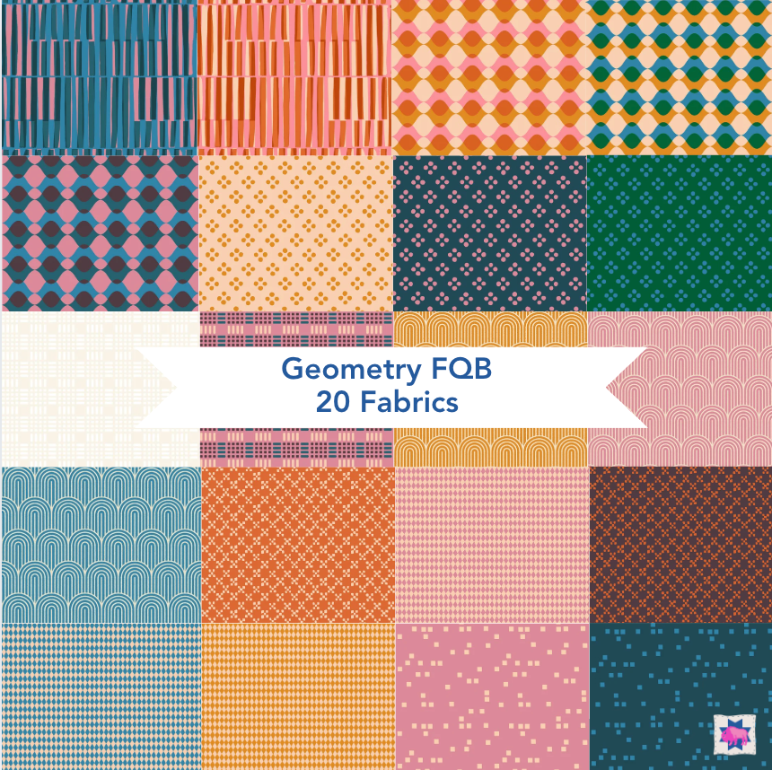 Geometry Curated Fat Quarter Bundle