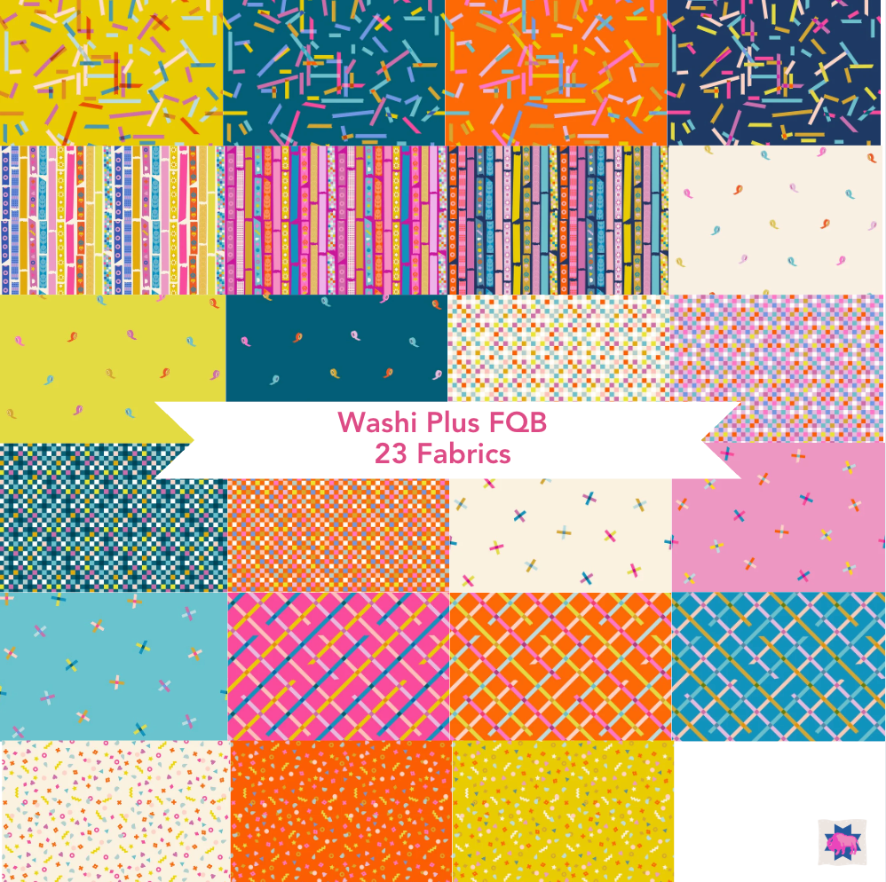 Washi Plus Curated Fat Quarter Bundle