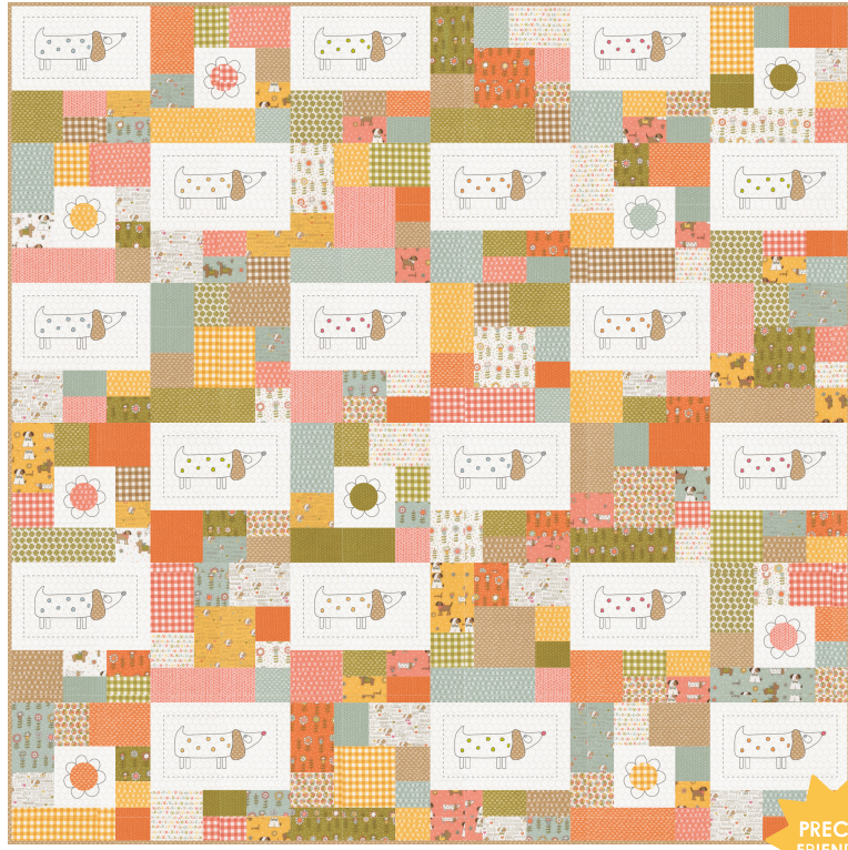 Puppy Chow Quilt Kit