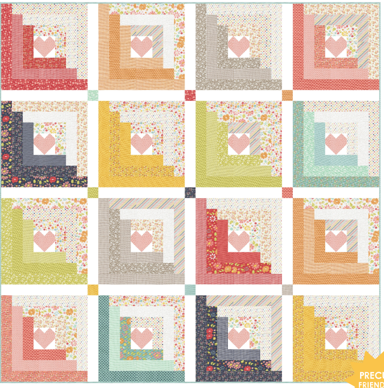 Heart at Home Quilt Kit