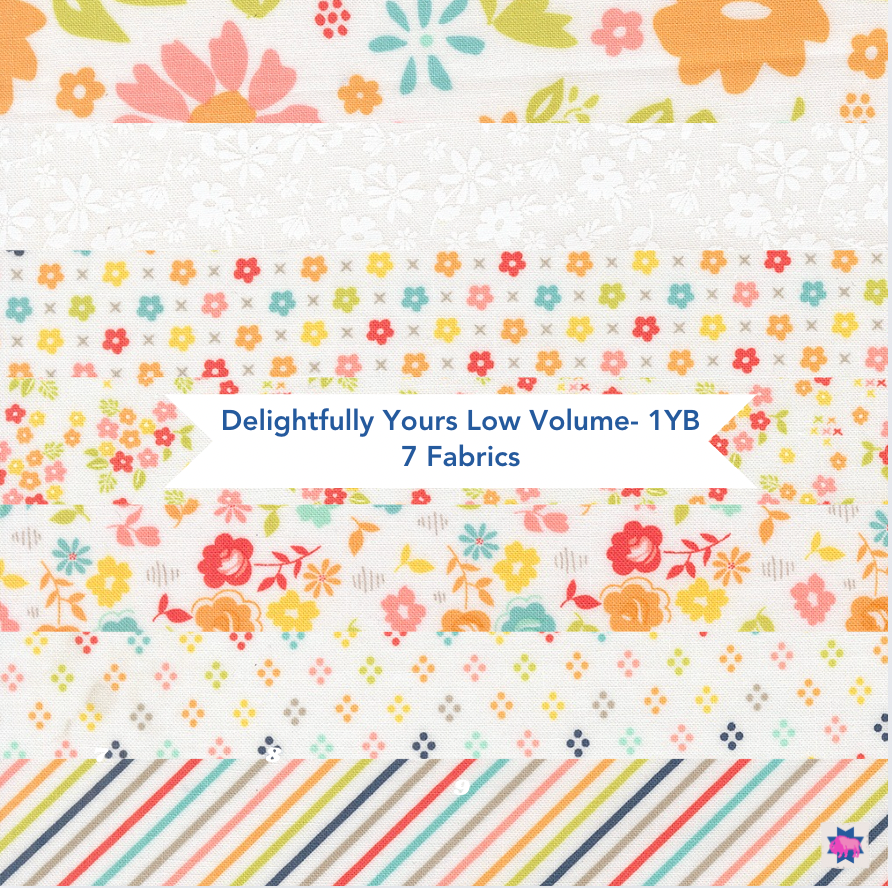 Delightfully Yours Low Volume 1 Yard Bundle