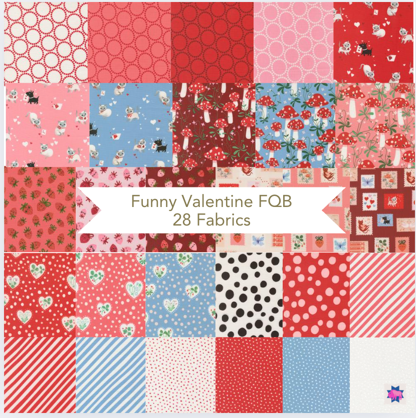 Funny Valentine Curated Fat Quarter Bundle