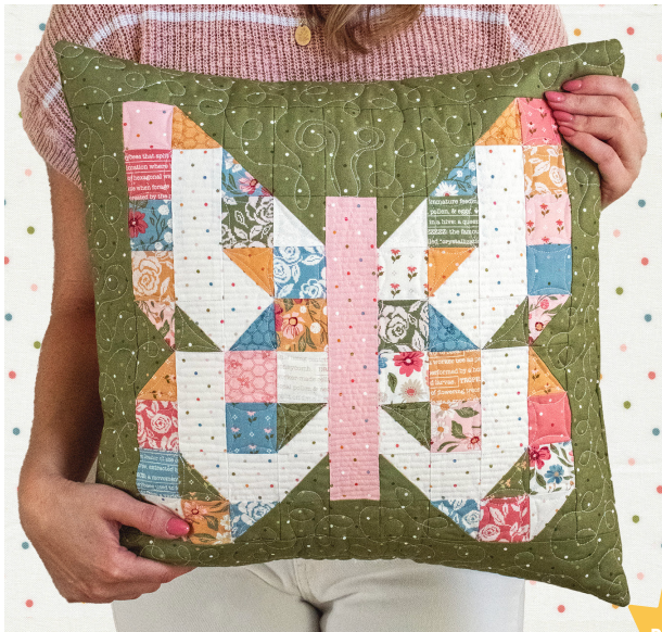 Mini Charm Pillow Quilt Kit