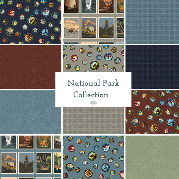 National Parks Fat Quarter Bundle