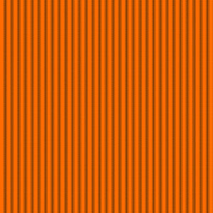 Stitching Housewives Stripes - Orange w/ Black Stripe
