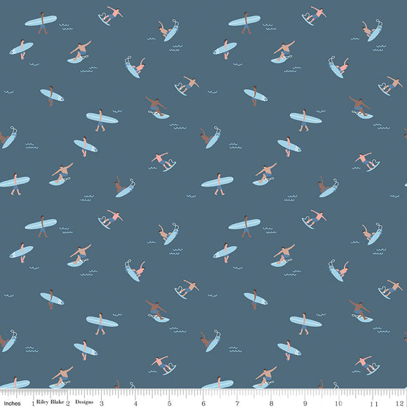 Ripetide Surfers Denim - 5 Yard Cut