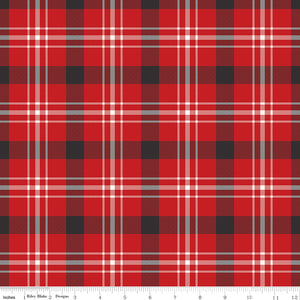 Into the Woods Line Tartan Red