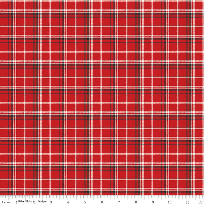 Into the Woods Plaid Red