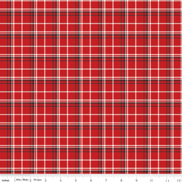 Into the Woods Plaid Red