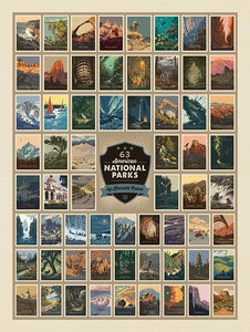 63 American National Park Panel