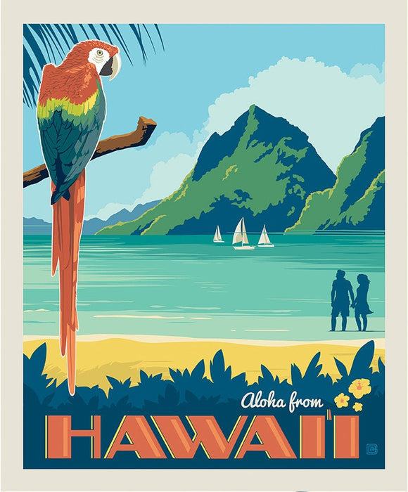 Destinations Hawaii Poster Panel