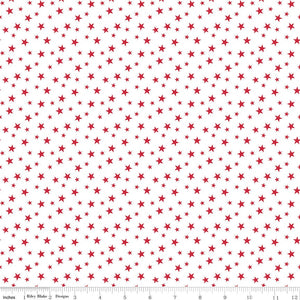 Land of Liberty Stars White