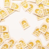 Made by Me - Gold Sewing Woven Label Tags
