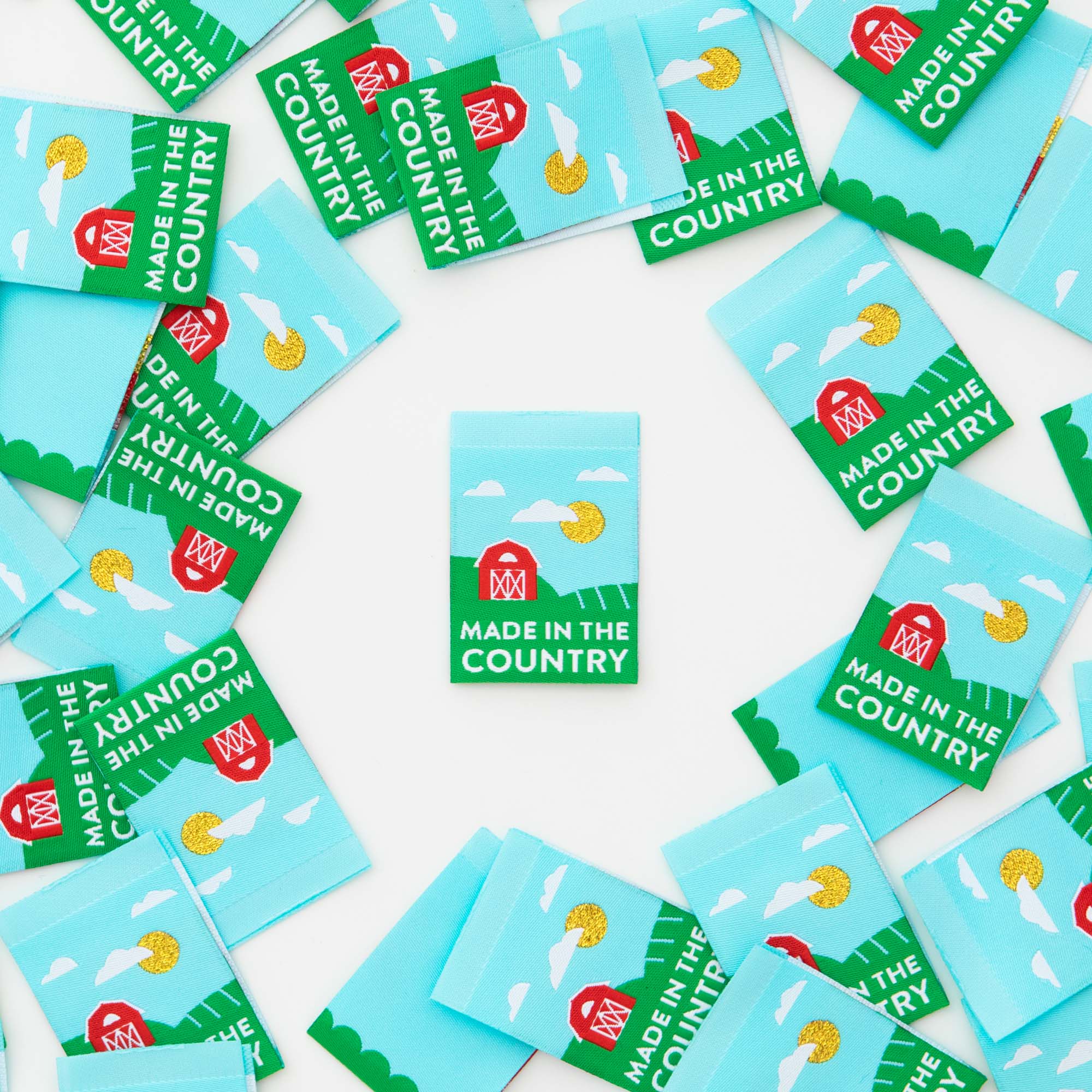Made in the Country - Sewing Woven Label Tags – Buffalo Flatts Quilt ...