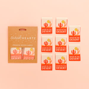 Made in the Desert - Sewing Woven Label Tags